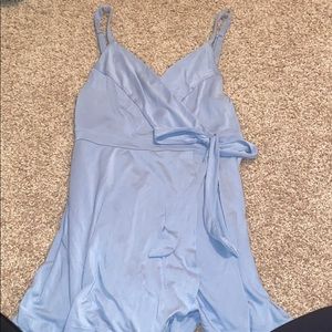 Pale Blue Romper